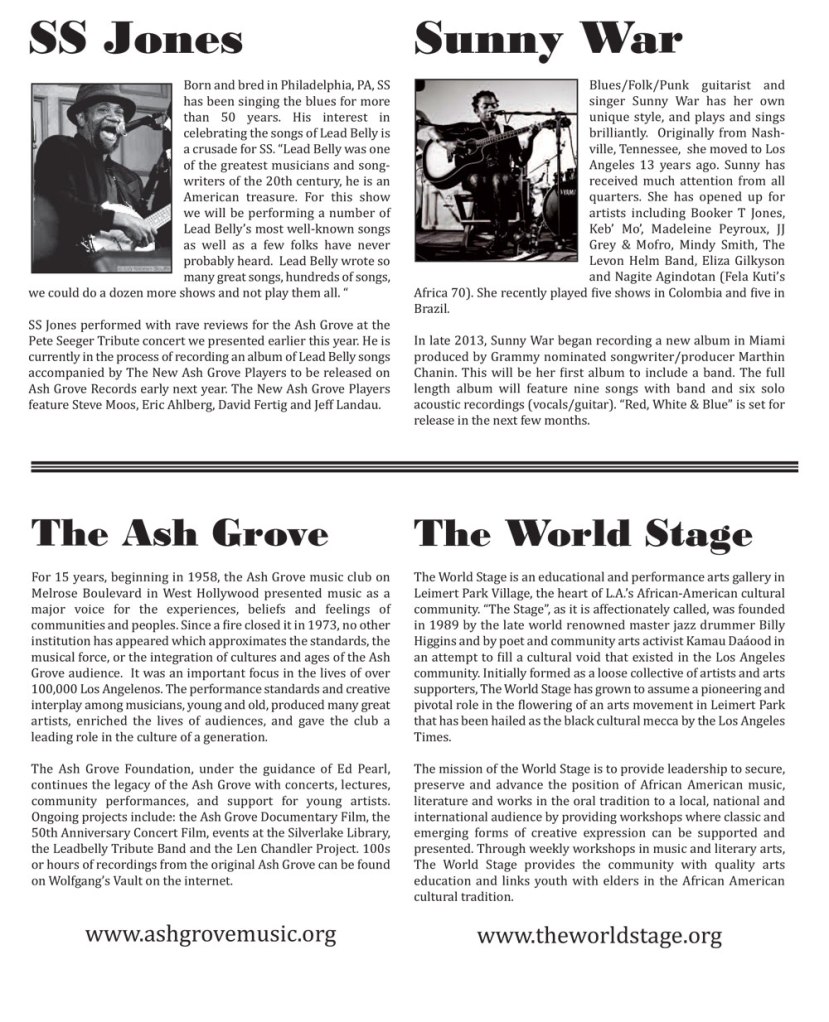 Leadbelly_Info_Program